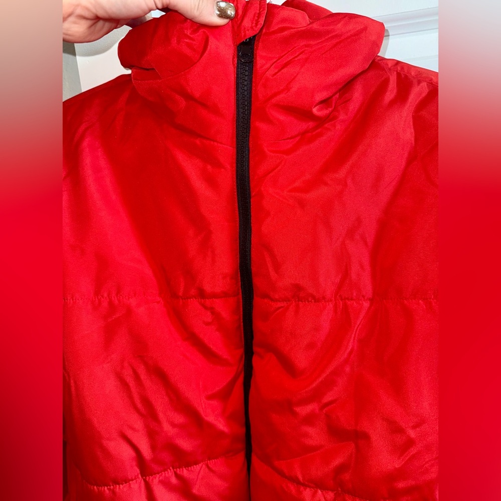 Wild Fable Vibrant Red Puffer Jacket Size XS ✨♥️ - Picture 11 of 11